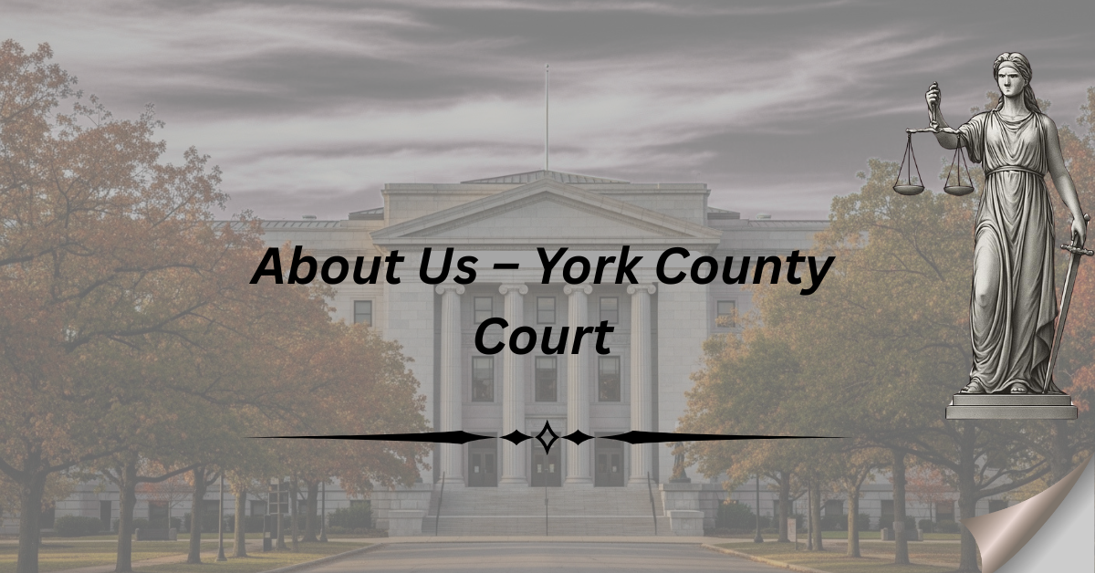 About Us - York County Court