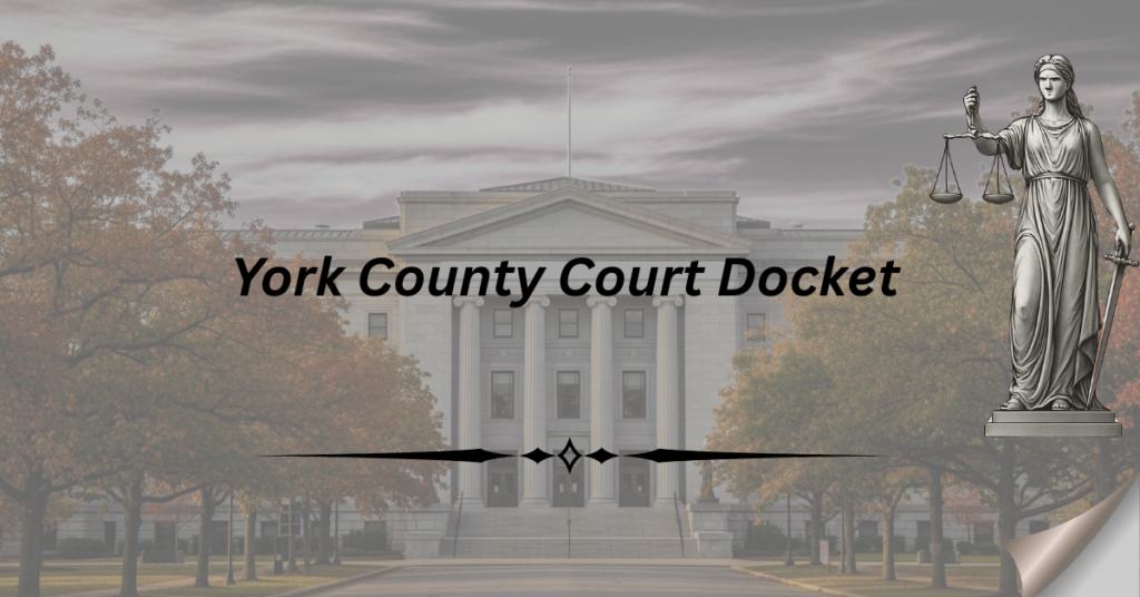 York County Court Docket